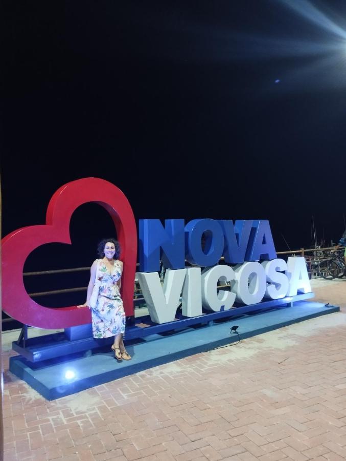 Casa Frente Para O Mar Nova Viçosa Exterior foto